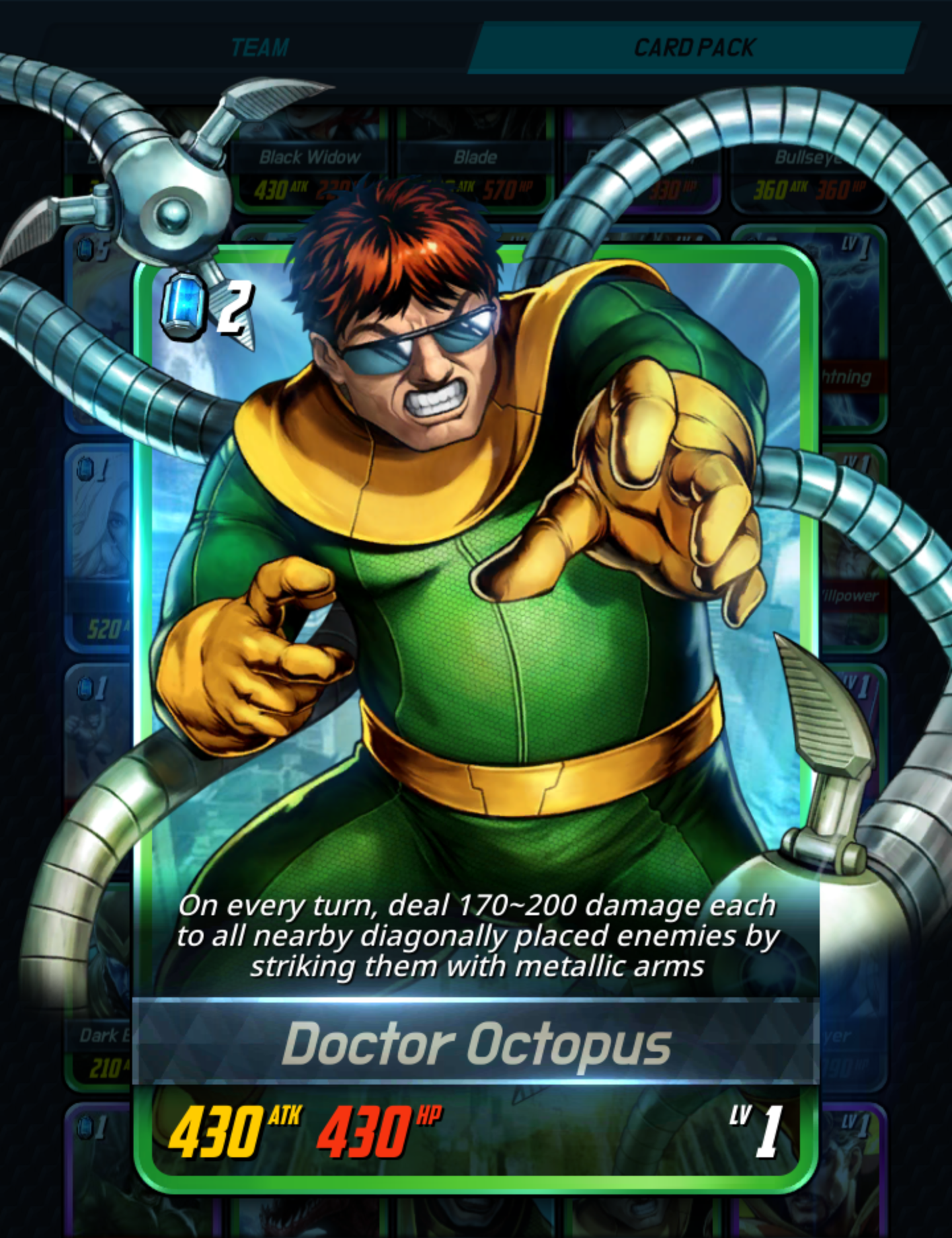 Doctor Octopus, Marvel Battle Lines Wiki